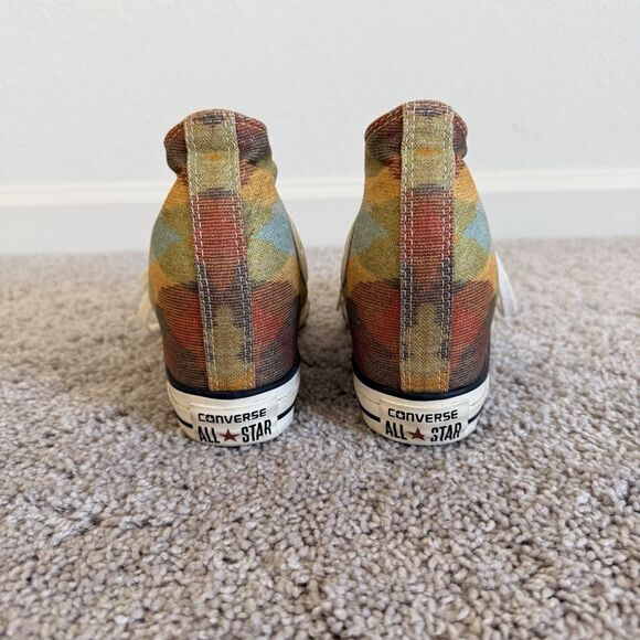 Converse Chuck Taylor Missoni Size 9 Hightop Limited edition Hidden Wedge - Picture 4 of 6